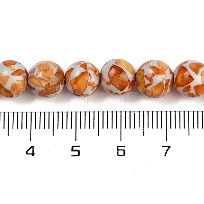 Synthetic Amber Beads Strands G-M199-A02-03-1