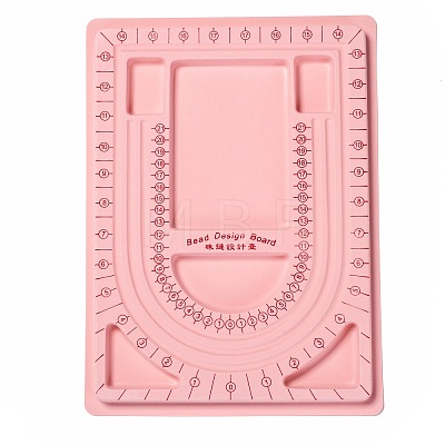 Plastic Bead Design Boards for Necklace Design TOOL-YW0001-26B-1