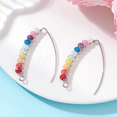 Natural Malaysia Jade Earring Hooks EJEW-JE06888-01-1