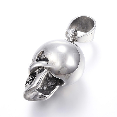 316 Surgical Stainless Steel Pendants X-STAS-G126-21AS-1
