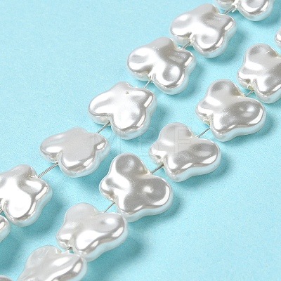 ABS Plastic Imitation Pearl Beads Strands KY-F021-04-1-1