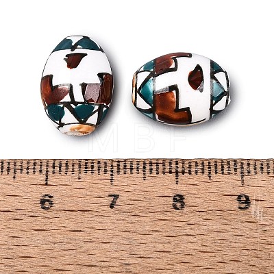 Handmade Porcelain Beads PORC-Q007-08A-1