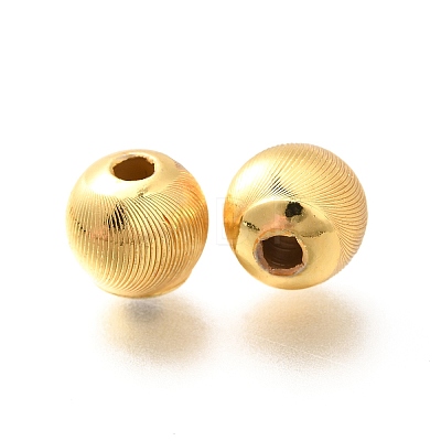 Brass Beads KK-M312-07G-1