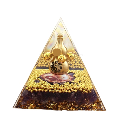 Orgonite Pyramid Resin Energy Generators PW-WGD459A-01-1