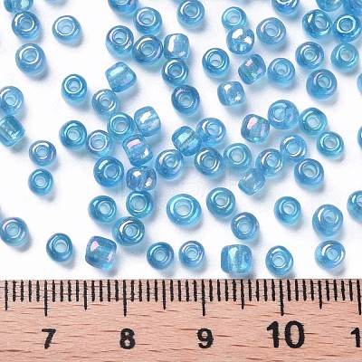 Round Glass Seed Beads SEED-A007-4mm-163-1