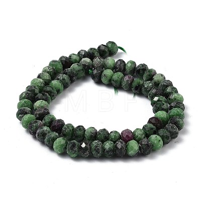 Natural Ruby in Zoisite Beads Strands G-I308-06-1