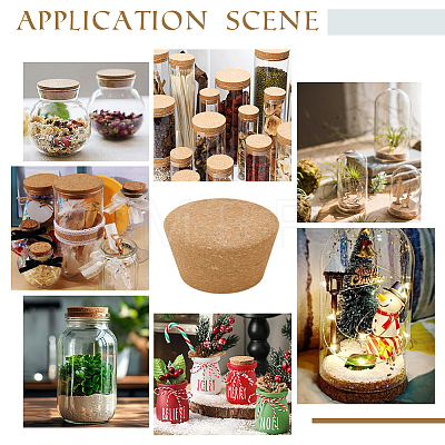 4Pcs Cork Bottle Stopper FIND-OC0014-22-1