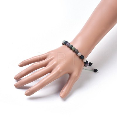 Adjustable Nylon Cord Braided Bracelets BJEW-JB04213-04-1