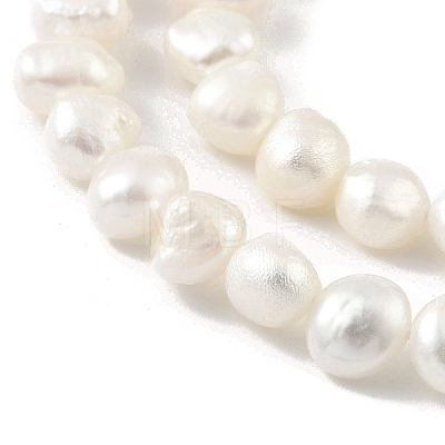 Natural Cultured Freshwater Pearl Beads Strands PEAR-A006-08H-1