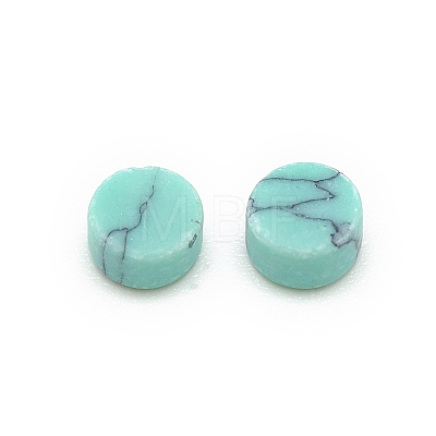 Synthetic Turquoise Cabochons TURQ-S290-02B-4mm-1