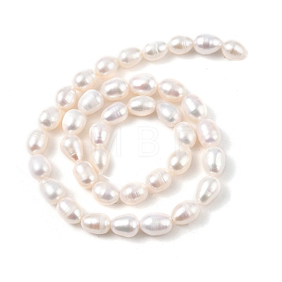 Natural Cultured Freshwater Pearl Beads Strands PEAR-I007-01D-06A-01-1