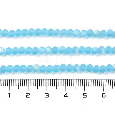 Transparent Glass Beads Strands EGLA-A044-T1mm-MB08-1