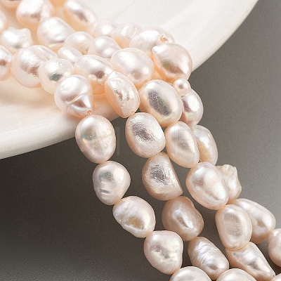 Natural Cultured Freshwater Pearl Beads Strands PEAR-P062-28A-1