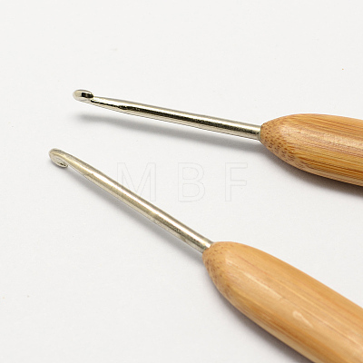 Bamboo Handle Iron Crochet Hook Needles TOOL-R034-2.5mm-1