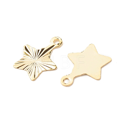 Brass Charms X-KK-F831-021G-RS-1