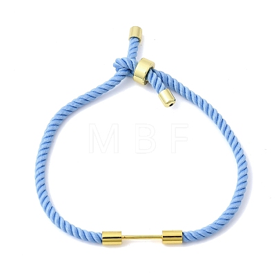 3MM Round Nylon Milan Cord Necklaces Making BJEW-H642-01G-32-1