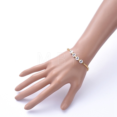 Glass Seed Beads Stretch Bracelets BJEW-JB05245-1