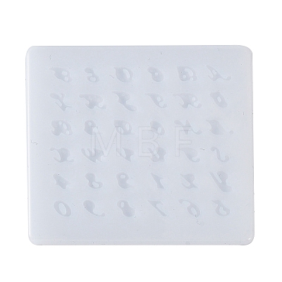Number Letter DIY Silicone Molds SIMO-H019-04D-1