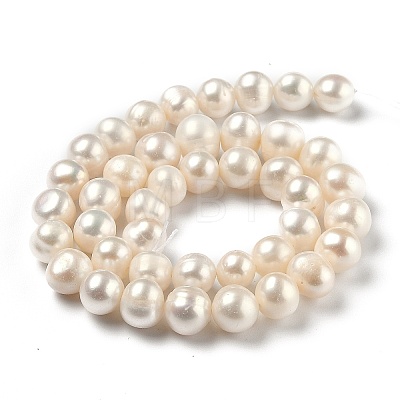 Natural Cultured Freshwater Pearl Beads Strands PEAR-L033-24-01-1