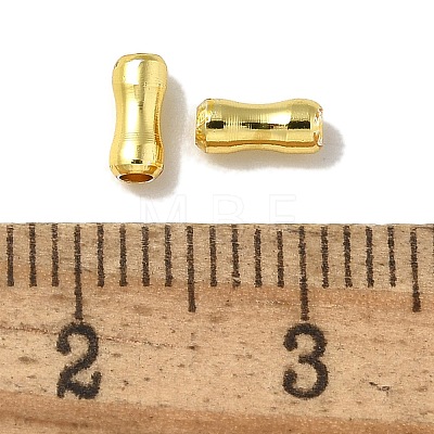 Rack Plating Brass Beads KK-Q019-15B-G-1