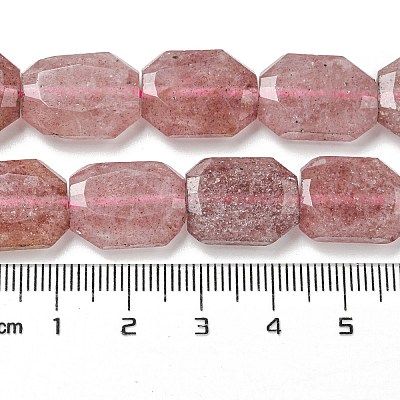 Natural Strawberry Quartz Beads Strands G-P544-B01-01-1