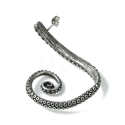 316 Surgical Stainless Steel Cuff Earrings EJEW-E300-12AS-01-1