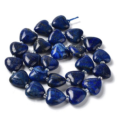 Natural Lapis Lazuli Beads Strands X-G-E614-A05-01-1