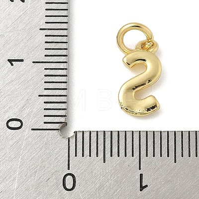 Brass Charms KK-I382-08G-S-1