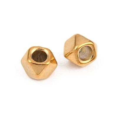 Irregular 304 Stainless Steel Beads STAS-D394-03O-G-1