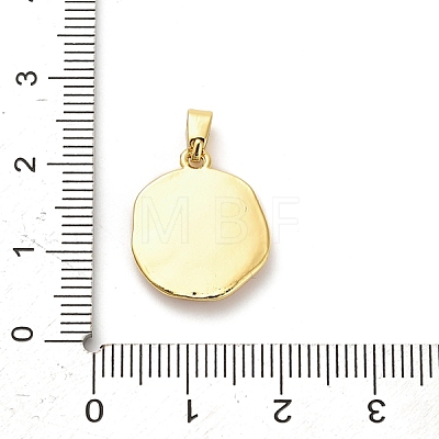 Brass Enamel Pendants KK-M314-08C-G02-1