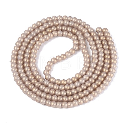 Baking Paint Glass Pearl Beads Strands DGLA-ZX001-05B-15-1