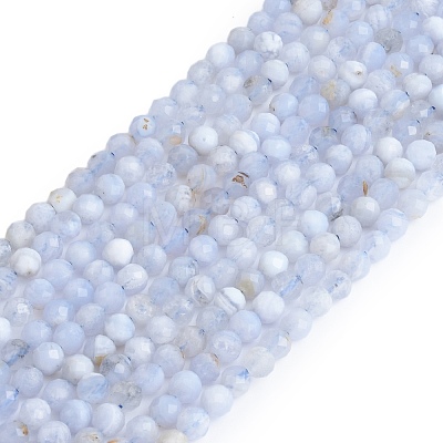 Natural Blue Lace Agate Beads Strands X-G-K366-B02-02-1