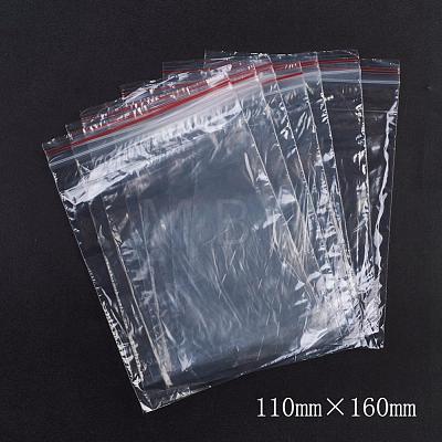 Plastic Zip Lock Bags OPP-G001-E-11x16cm-1