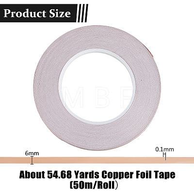 DICOSMETIC Copper Foil Tapes with Adhesive Back TOOL-DC0001-10B-1