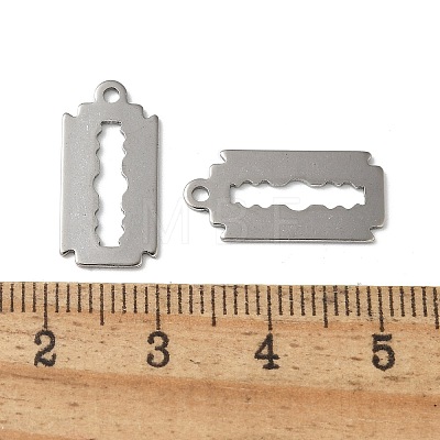 201 Stainless Steel Pendants STAS-I330-004P-1