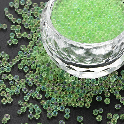 DIY Nail Art Decoration Mini Glass Beads MRMJ-N028-001A-B10-1