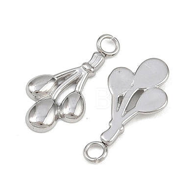 Fruit 304 Stainless Steel Charms STAS-H242-03P-05-1