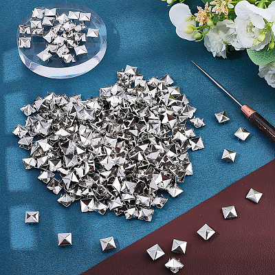 Square Iron Studs Rivets IFIN-CL0001-15-1
