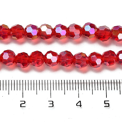 Transparent Glass Beads EGLA-A035-T6mm-B07-1