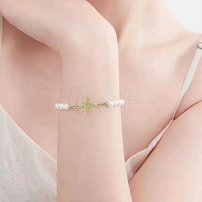 10Pcs Zinc Alloy Crystal Rhinestone Connector Charms ALRI-YW0001-43-1