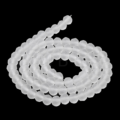 Transparent Glass Beads Strands X-EGLA-A034-T10mm-MD19-1