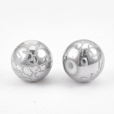 Electroplate Glass Beads EGLA-S178-05G-1