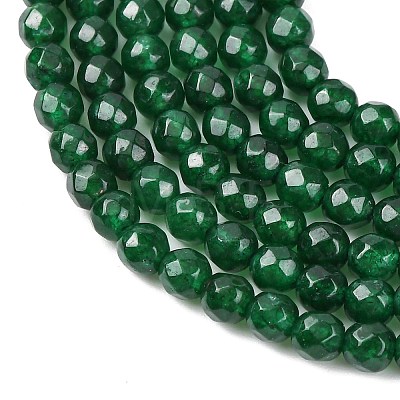 Natural Malaysia Jade Beads Strands G-K288-4mm-11-1