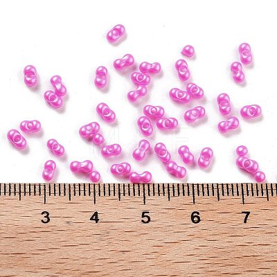 Opaque Colours Glass Seed Beads SEED-A033-06G-1