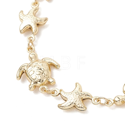 304 Stainless Steel Link Chain Bracelates for Women BJEW-JB13688-1