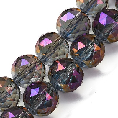 Electroplate Glass Bead Strands EGLA-J140-FR01-16mm-1