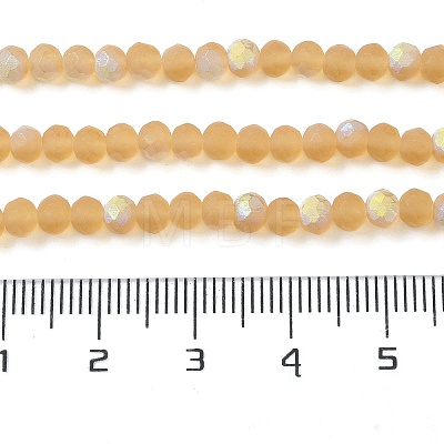 Transparent Glass Beads Strands EGLA-A044-T2mm-MB23-1