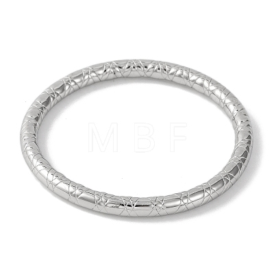 304 Stainless Steel Bangles for Women BJEW-B104-29P-1