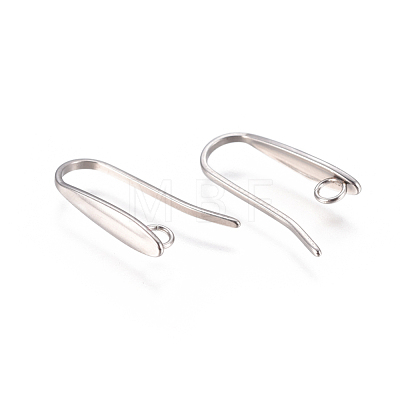 304 Stainless Steel Earring Hooks STAS-I120-20-P-1
