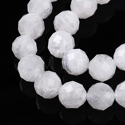 Natural Moonstone Beads Strands G-S345-8mm-36-1